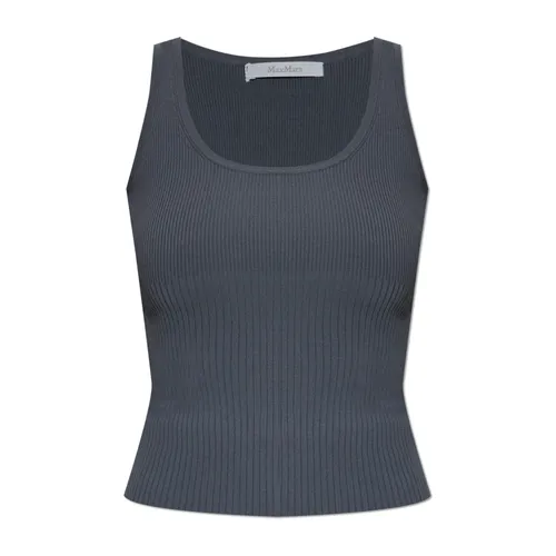 Tops > Sleeveless Tops - - Max Mara - Modalova