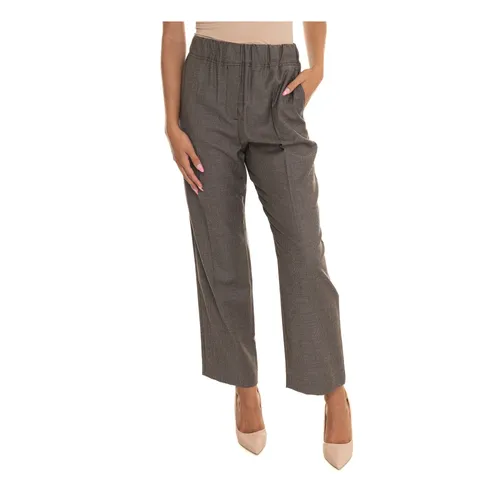 Trousers > Cropped Trousers - - Max Mara Weekend - Modalova