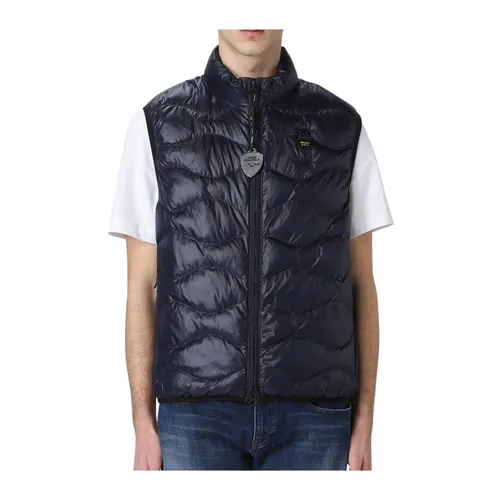 Blauer - Jackets > Vests - Blue - Blauer - Modalova