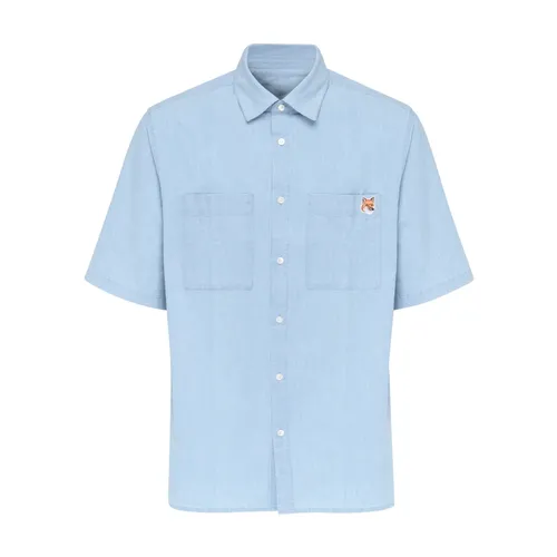 Shirts > Short Sleeve Shirts - - Maison Kitsuné - Modalova