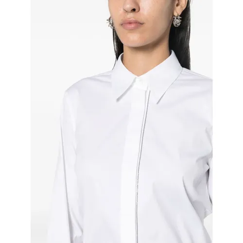 Blouses & Shirts > Shirts - - Brunello Cucinelli - Modalova