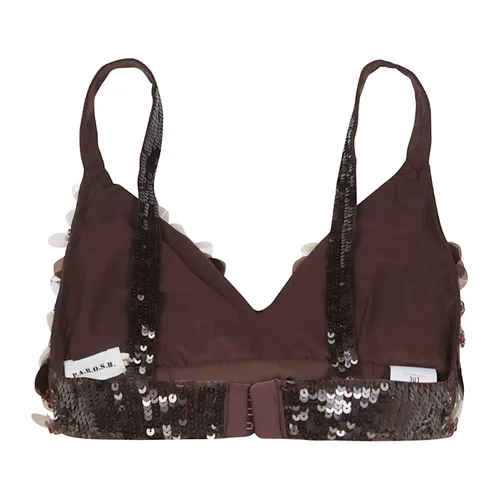Tops > Sleeveless Tops - - P.a.r.o.s.h. - Modalova