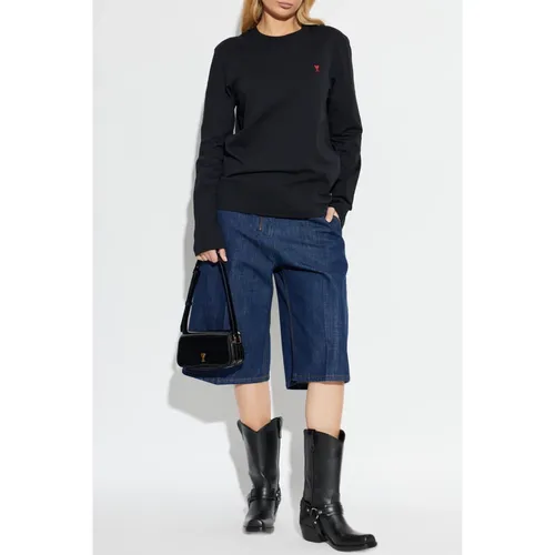 Tops > Long Sleeve Tops - - Ami Paris - Modalova