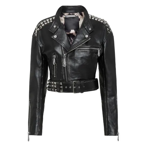 Jackets > Leather Jackets - - Philipp Plein - Modalova