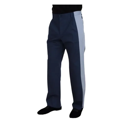 Trousers > Straight Trousers - - Dolce & Gabbana - Modalova