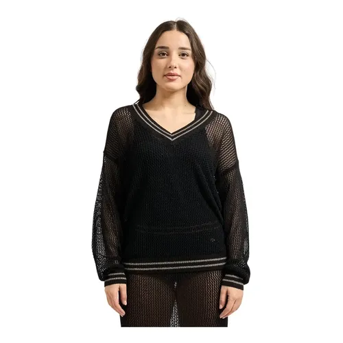 Knitwear > V-neck Knitwear - - Gaëlle Paris - Modalova