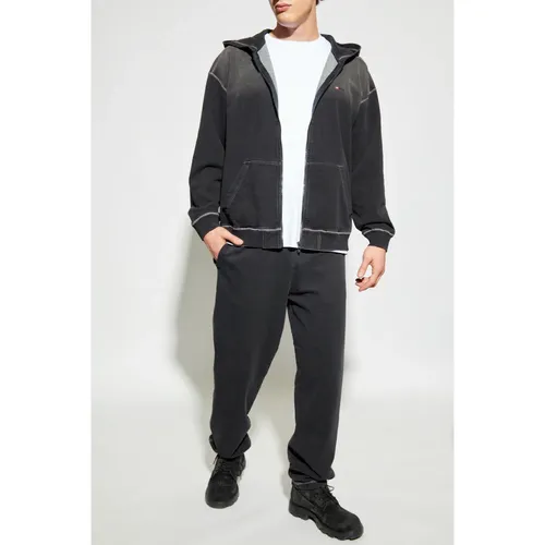 Sweatshirts & Hoodies > Zip-throughs - - Diesel - Modalova