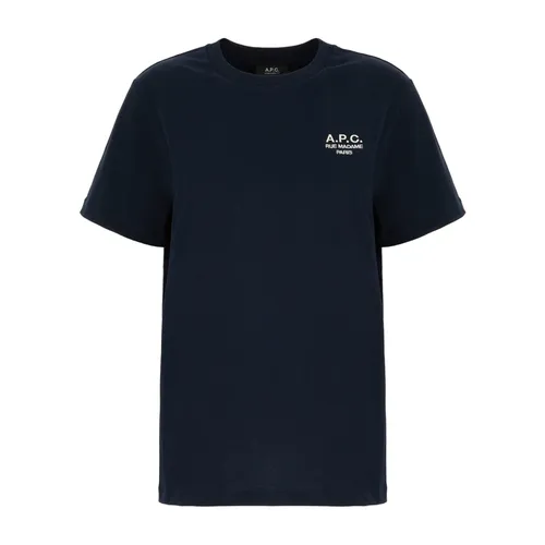 A.p.c. - Tops > T-Shirts - Blue - A.p.c. - Modalova