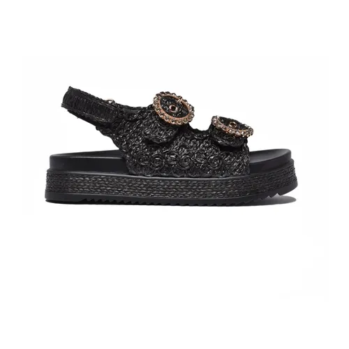 Shoes > Sandals > Flat Sandals - - Emanuelle Vee - Modalova