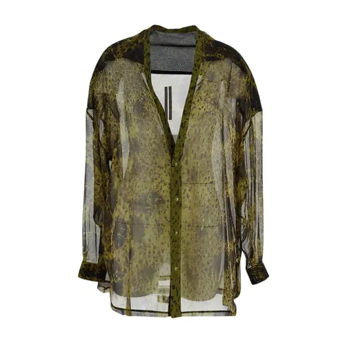 Blouses & Shirts > Shirts - - Rick Owens - Modalova