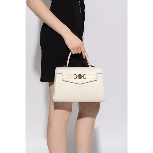 Versace - Bags > Handbags - Beige - Versace - Modalova
