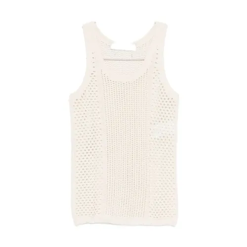 Tops > Sleeveless Tops - - Golden Goose - Modalova