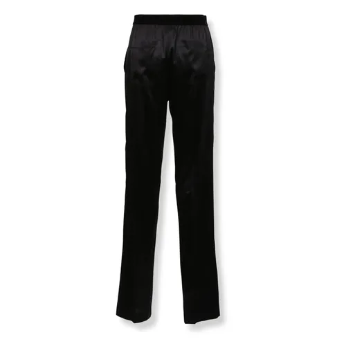 Trousers > Straight Trousers - - Tom Ford - Modalova