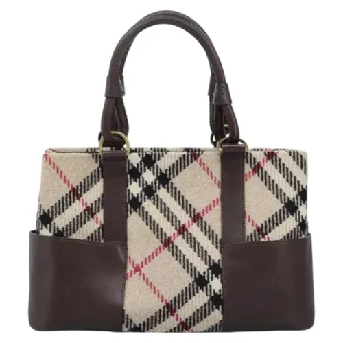 Pre-owned > Pre-owned Bags > Pre-owned Tote Bags - - Burberry Vintage - Modalova