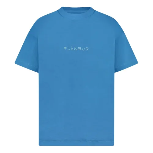 Flâneur - Tops > T-Shirts - Blue - Flâneur - Modalova