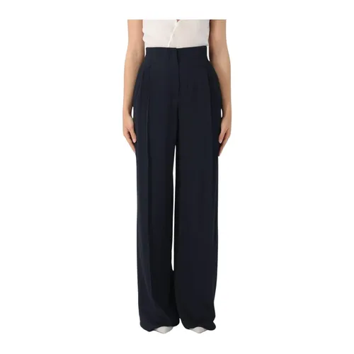 Trousers > Wide Trousers - - Emporio Armani - Modalova