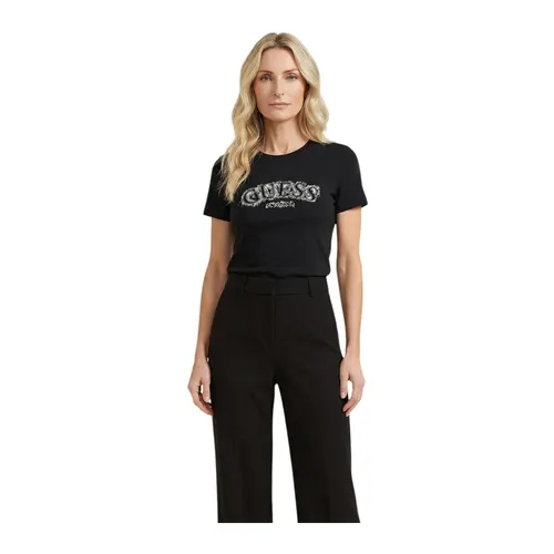 Guess - Tops > T-Shirts - Black - Guess - Modalova