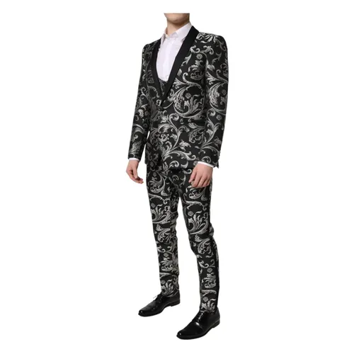 Suits > Suit Sets > Single Breasted Suits - - Dolce & Gabbana - Modalova