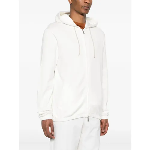 Sweatshirts & Hoodies > Zip-throughs - - Eleventy - Modalova