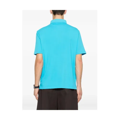 Isaia - Tops > Polo Shirts - Blue - Isaia - Modalova