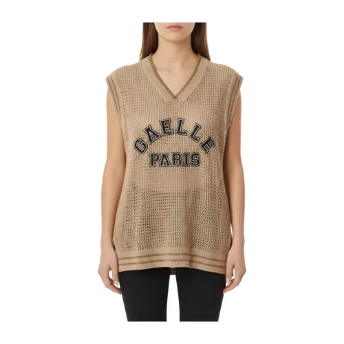 Knitwear > V-neck Knitwear - - Gaëlle Paris - Modalova