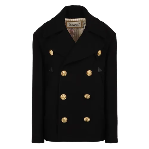 Coats > Double-Breasted Coats - - Dsquared2 - Modalova