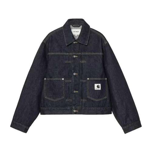 Jackets > Denim Jackets - - Carhartt Wip - Modalova