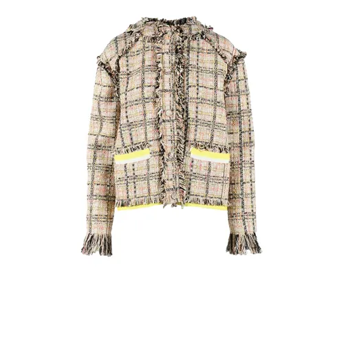 Jackets > Tweed Jackets - - Msgm - Modalova