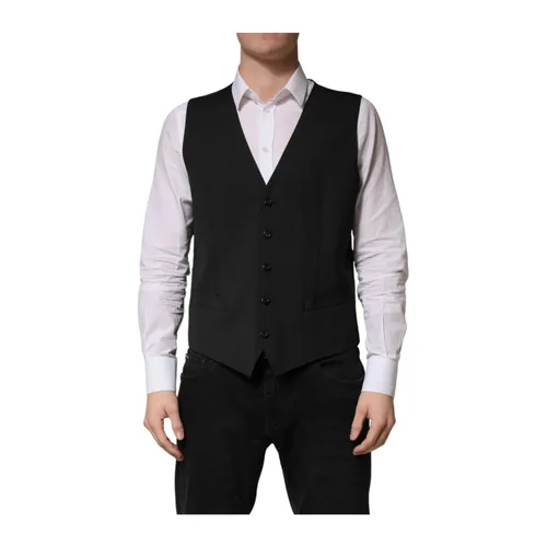 Suits > Suit Vests - - Dolce & Gabbana - Modalova