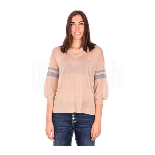 Knitwear > V-neck Knitwear - - Kangra - Modalova