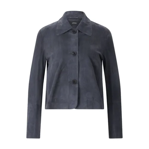 Jackets > Leather Jackets - - Arma - Modalova