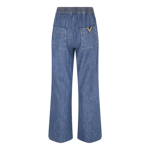 Jeans > Wide Jeans - - Valentino Garavani - Modalova