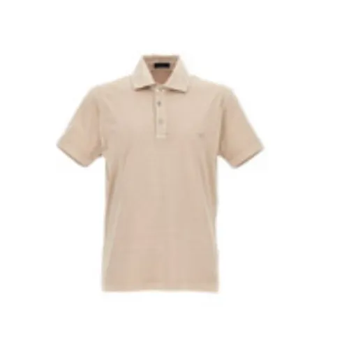 Fay - Tops > Polo Shirts - Beige - Fay - Modalova