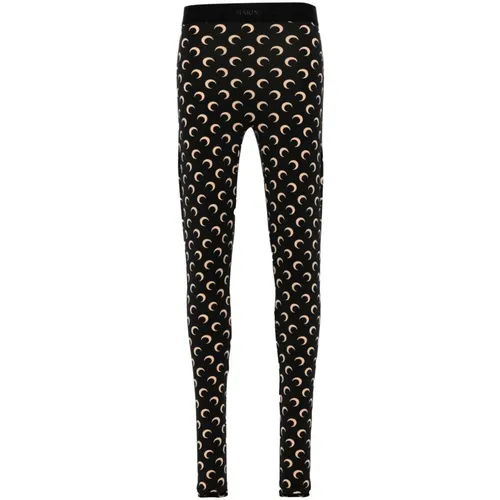 Trousers > Leggings - - Marine Serre - Modalova
