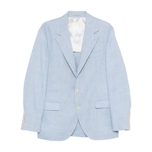 Jackets > Blazers - - Brunello Cucinelli - Modalova