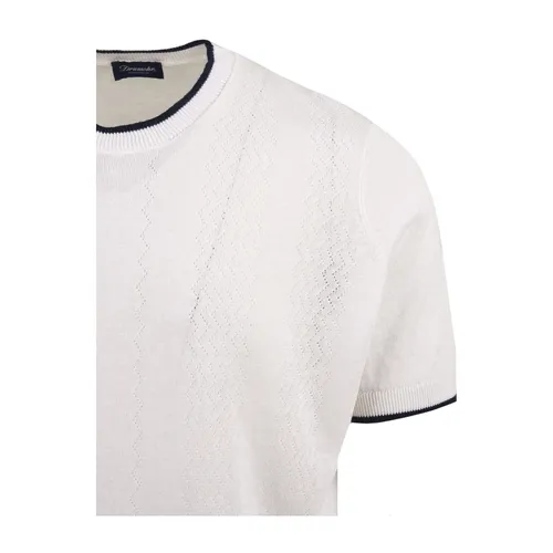Drumohr - Tops > T-Shirts - White - Drumohr - Modalova