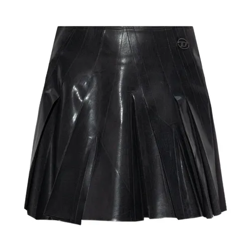 Skirts > Leather Skirts - - Diesel - Modalova