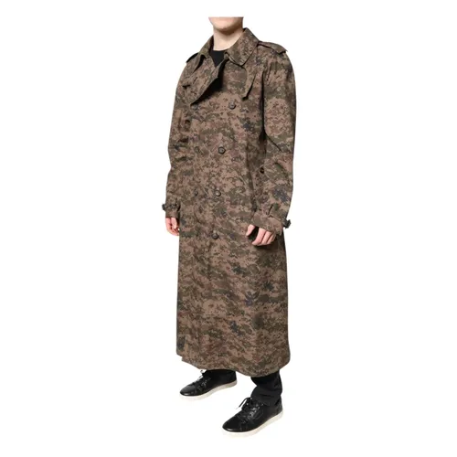 Coats > Trench Coats - - Dolce & Gabbana - Modalova