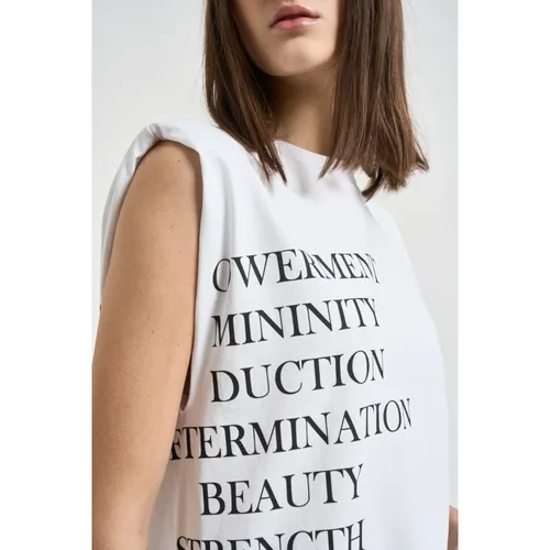 Tops > Sleeveless Tops - - Elisabetta Franchi - Modalova