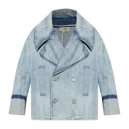 Jackets > Denim Jackets - - MM6 Maison Margiela - Modalova
