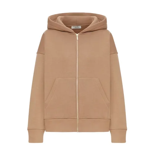 Sweatshirts & Hoodies > Zip-throughs - - Max Mara - Modalova
