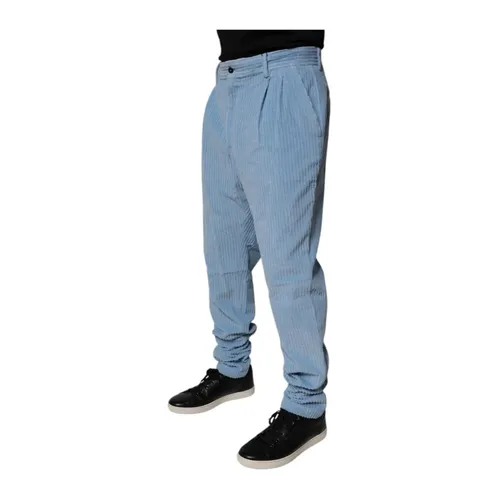 Trousers > Slim-fit Trousers - - Dolce & Gabbana - Modalova