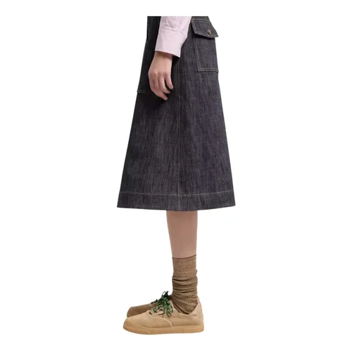 Skirts > Denim Skirts - - Moncler - Modalova