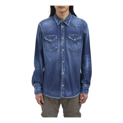 Shirts > Denim Shirts - - Dsquared2 - Modalova