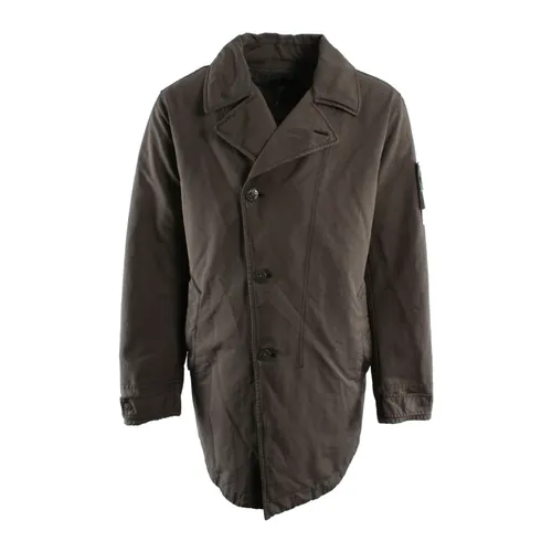 Coats > Single-Breasted Coats - - Stone Island - Modalova