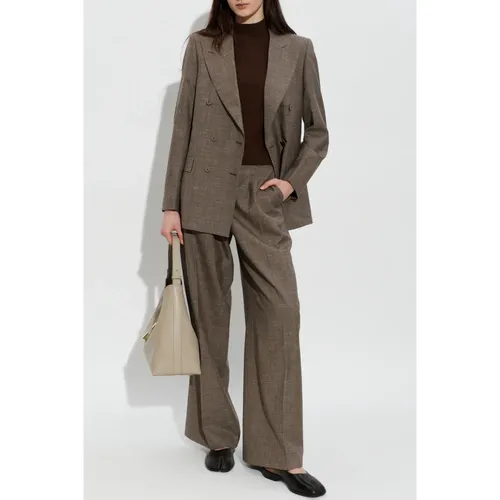 Trousers > Wide Trousers - - Officine Générale - Modalova