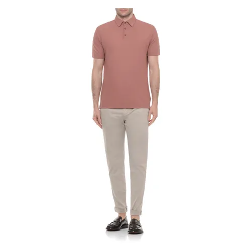 Zanone - Tops > Polo Shirts - Red - Zanone - Modalova