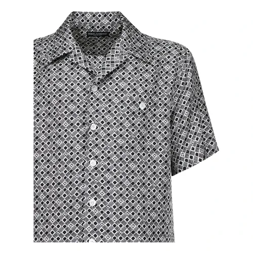 Shirts > Short Sleeve Shirts - - Dolce & Gabbana - Modalova