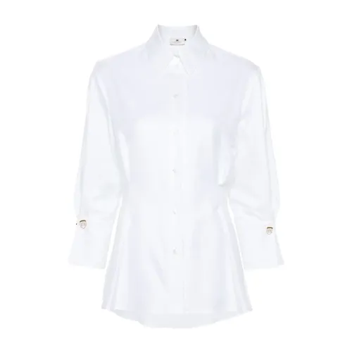 Blouses & Shirts > Shirts - - Elisabetta Franchi - Modalova