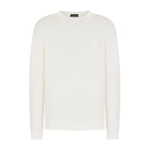 Knitwear > Round-neck Knitwear - - Giorgio Armani - Modalova